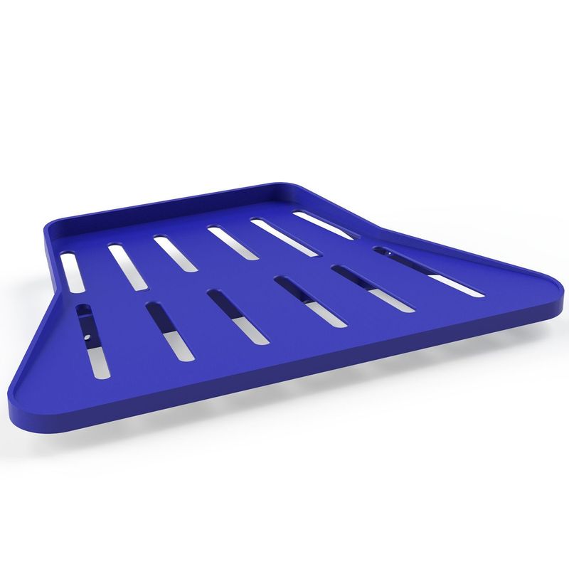 PORTA LIVRO PP TRAPÉZIO - AZUL - MEU ESTOQUE GYN