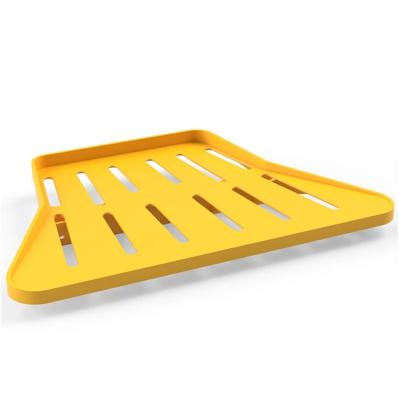 PORTA LIVRO PP TRAPÉZIO - AMARELO - MEU ESTOQUE GYN