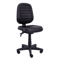 CADEIRA EXECUTIVA ALTA COSTURADA BASE BACK-SYSTEM RODÍZIO PP SEM BRAÇO