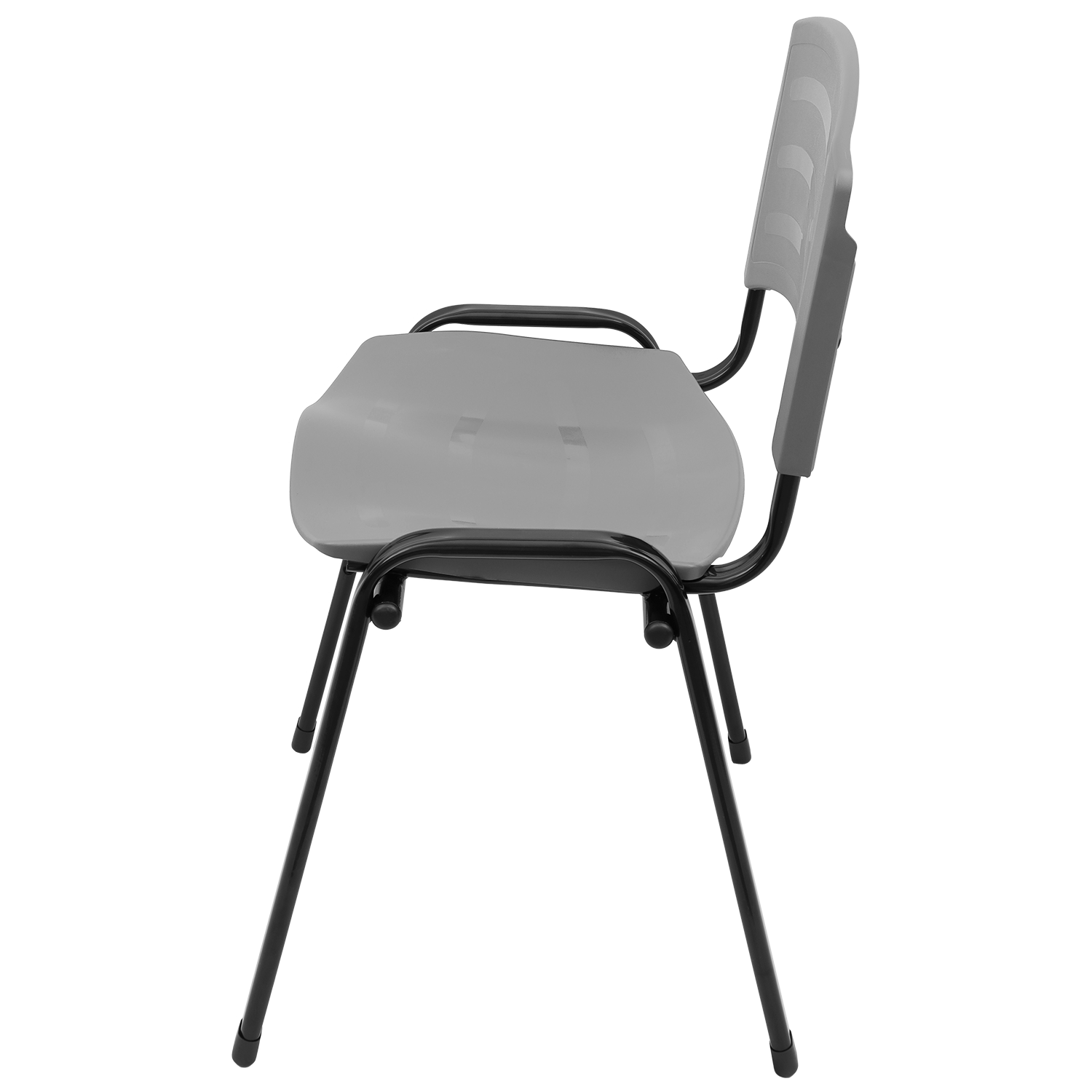 CADEIRA ERGOPLAST EMPILHÁVEL - CINZA - Imagem 6