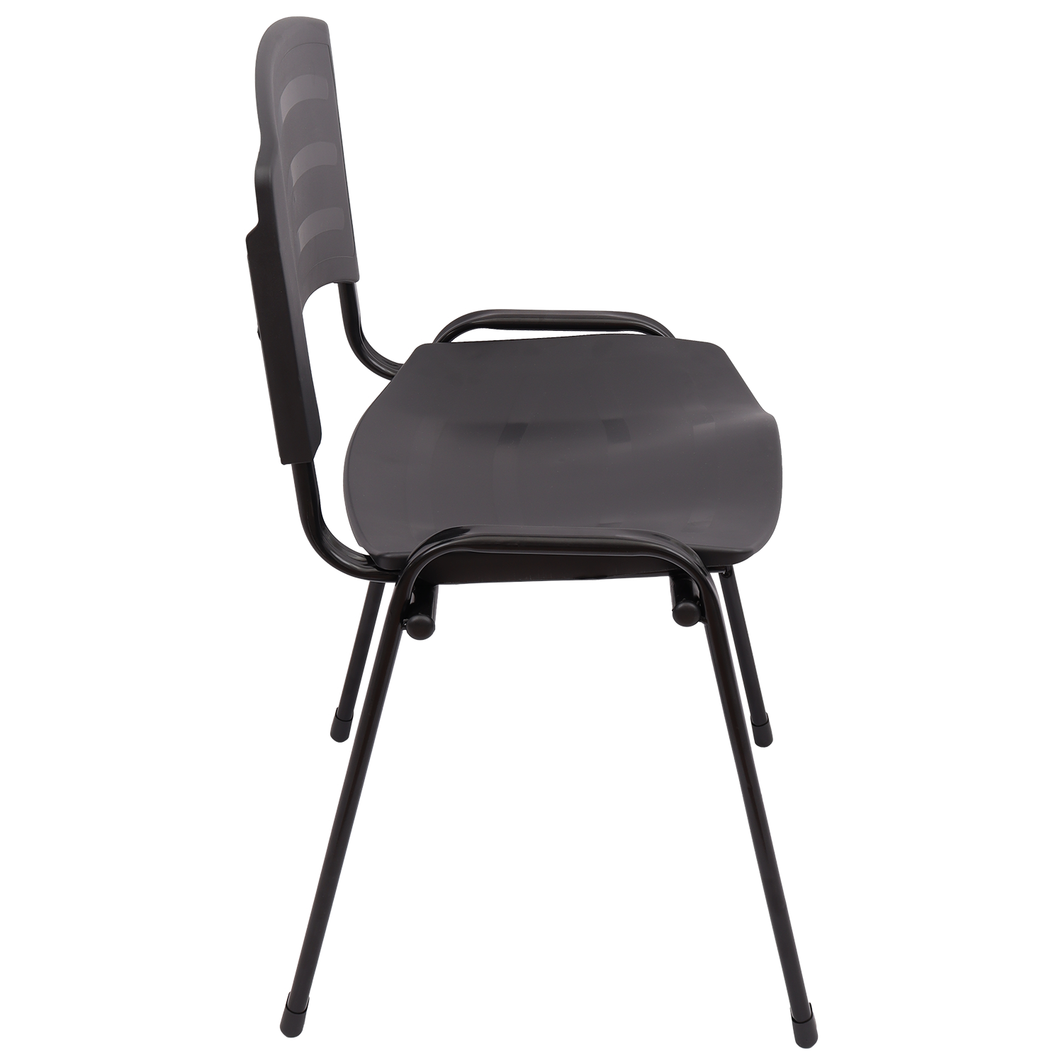 CADEIRA ERGOPLAST EMPILHÁVEL - PRETO - Imagem 2