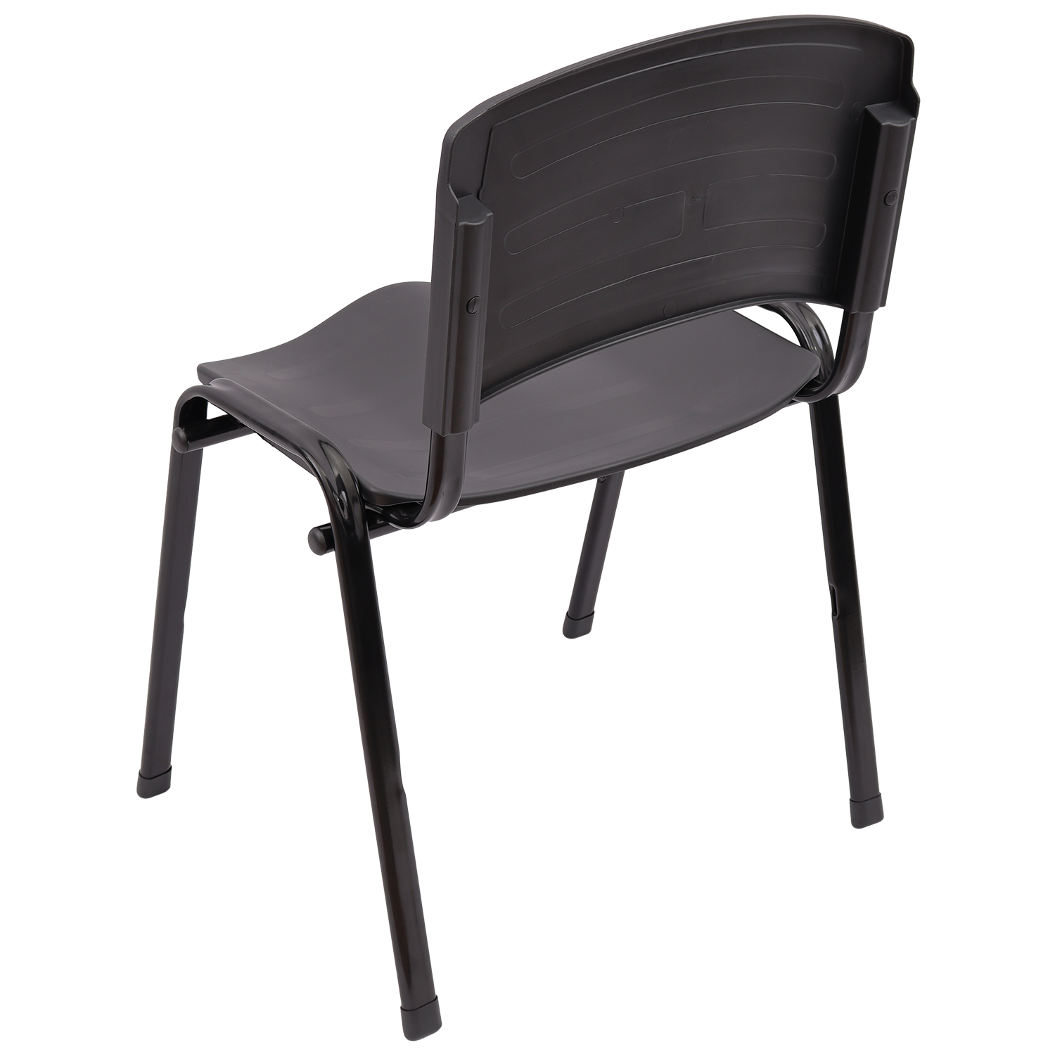 CADEIRA ERGOPLAST EMPILHÁVEL - PRETO - Imagem 5