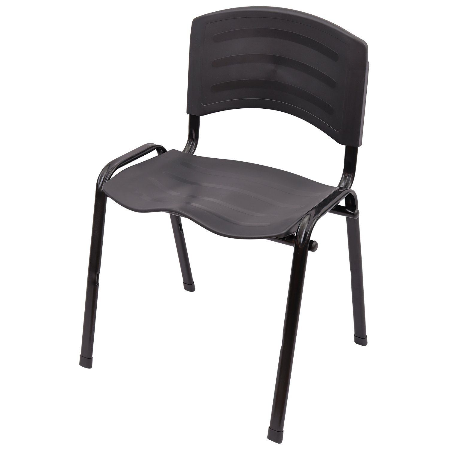 CADEIRA ERGOPLAST EMPILHÁVEL - PRETO - Imagem 7