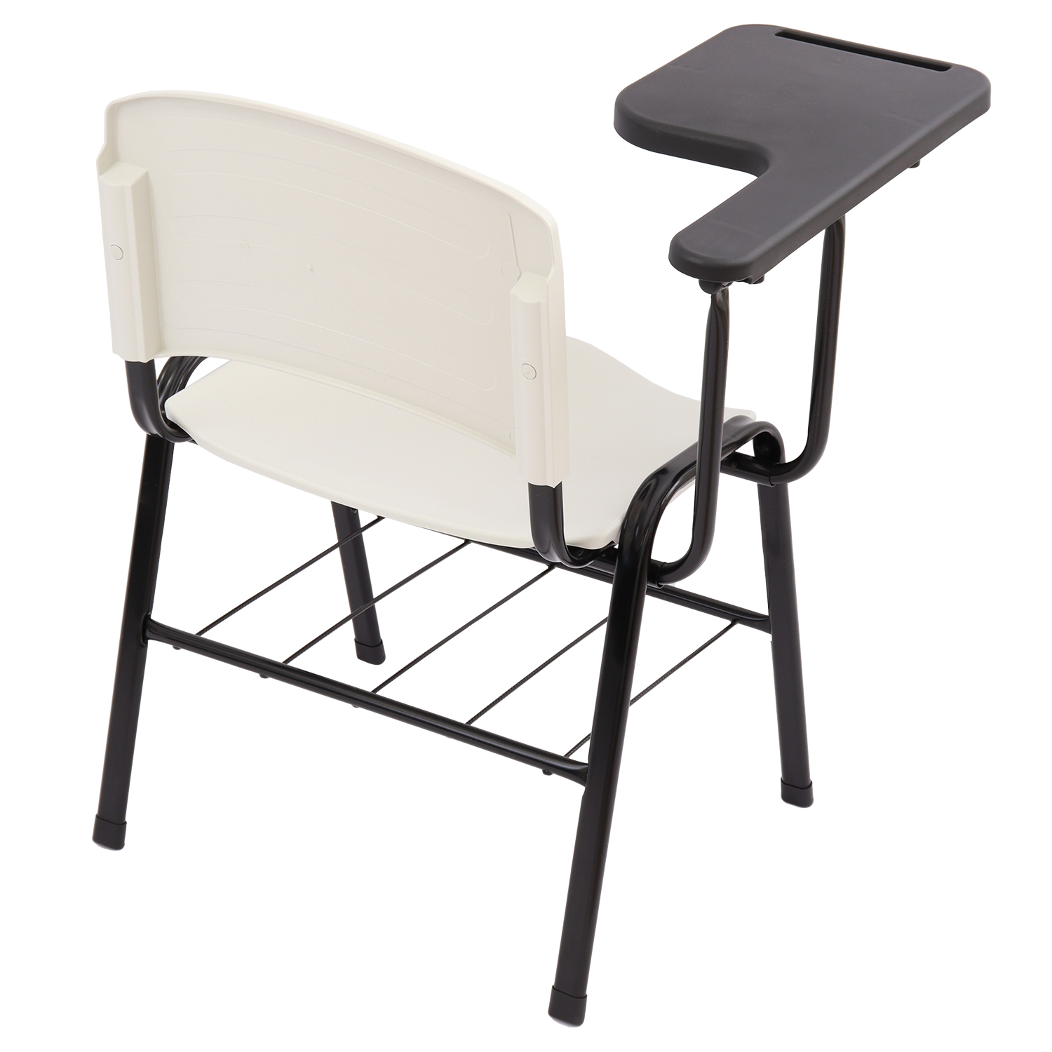CADEIRA ERGOPLAST UNIVERSITÁRIA - DESTRO - PRANCHETA PLÁSTICA - BRANCO - Imagem 3