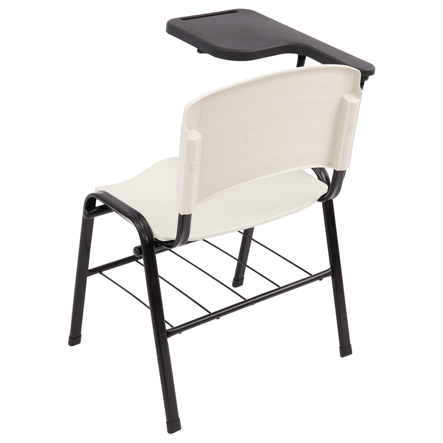 CADEIRA ERGOPLAST UNIVERSITÁRIA - DESTRO - PRANCHETA PLÁSTICA - BRANCO - Imagem 5