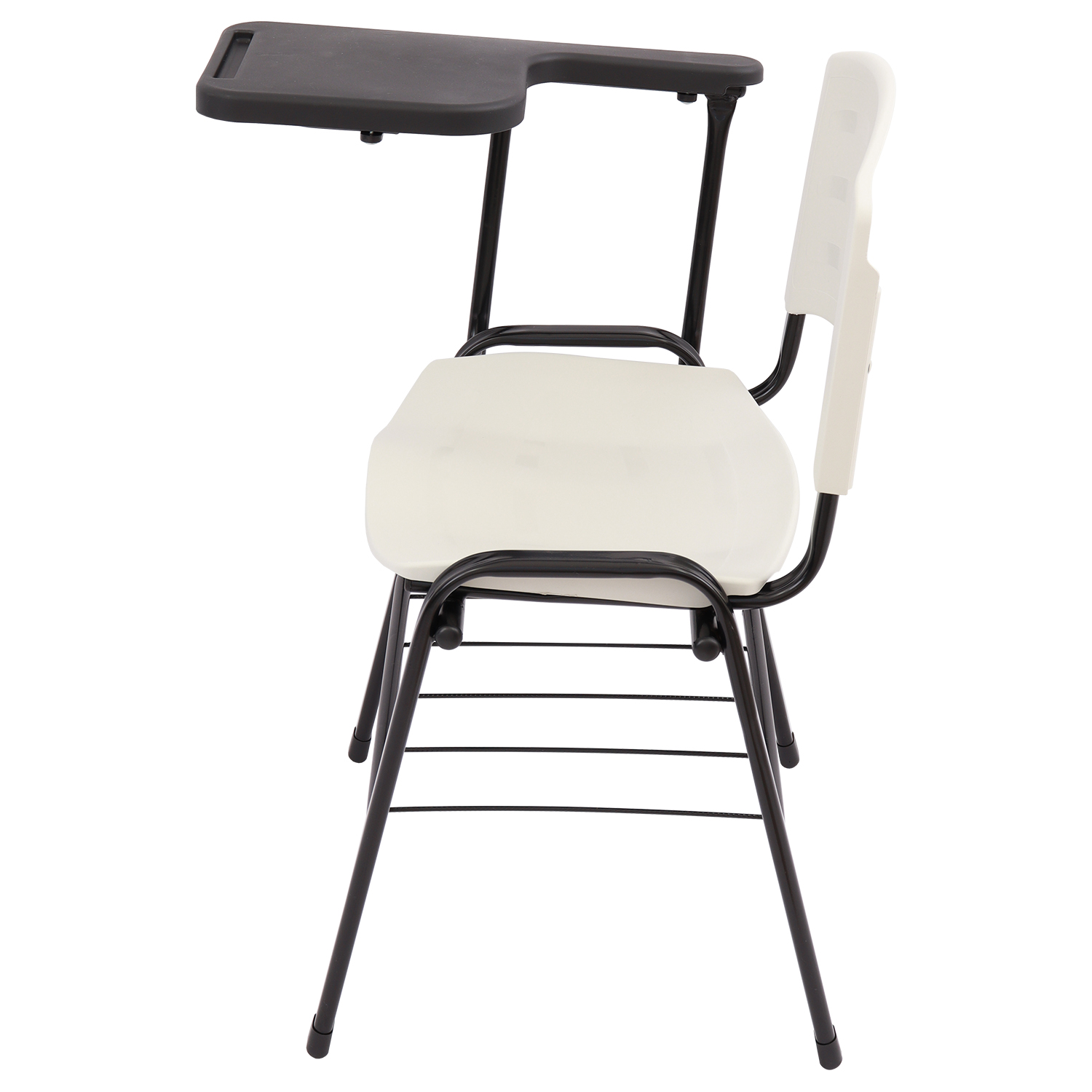 CADEIRA ERGOPLAST UNIVERSITÁRIA - DESTRO - PRANCHETA PLÁSTICA - BRANCO - Imagem 6