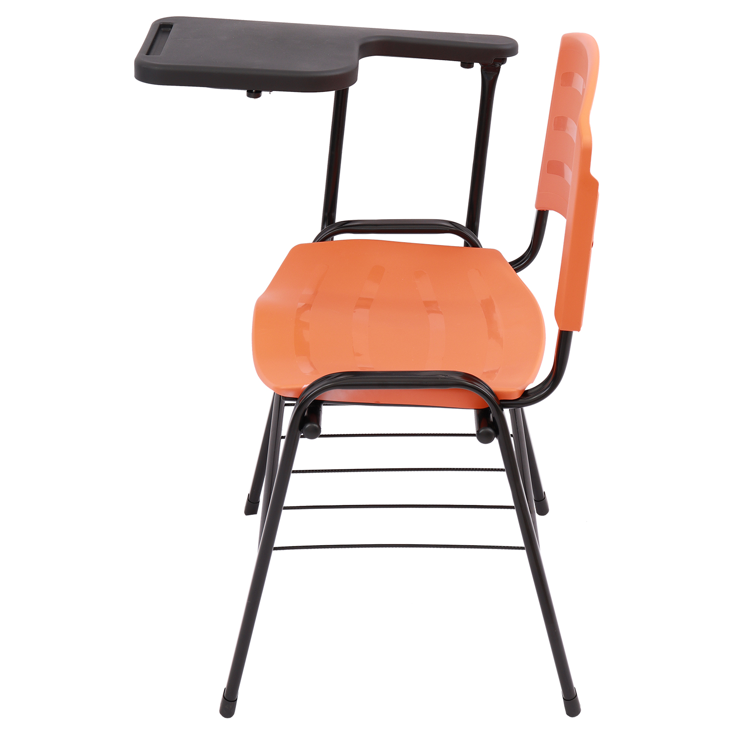 CADEIRA ERGOPLAST UNIVERSITÁRIA - DESTRO - PRANCHETA PLÁSTICA - LARANJA - Imagem 6