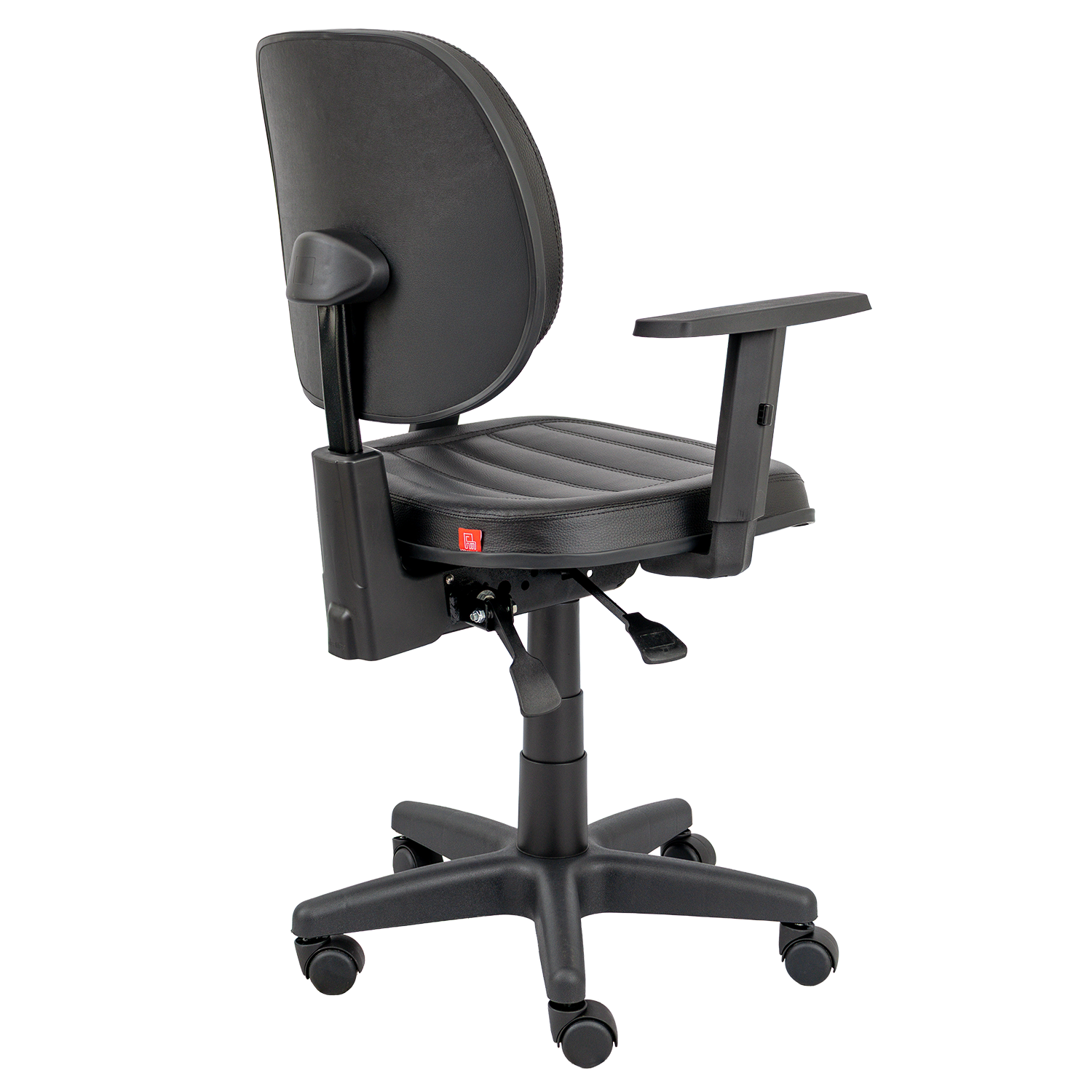 CADEIRA EXECUTIVA COSTURADA BASE BACK-SYSTEM RODIZIO PP BRAÇO DIGITADOR SIX - Imagem 3