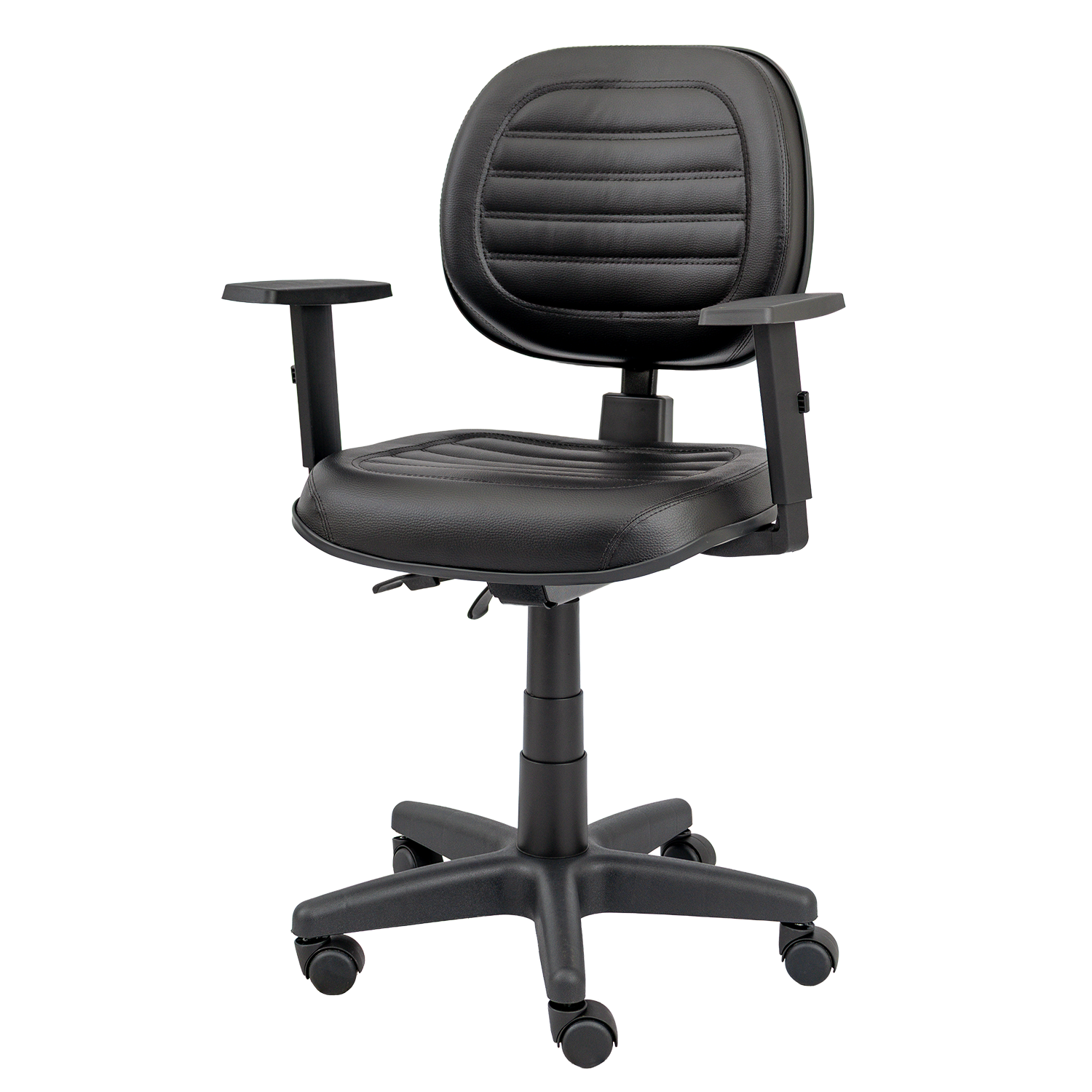CADEIRA EXECUTIVA COSTURADA BASE BACK-SYSTEM RODIZIO PP BRAÇO DIGITADOR SIX - Imagem 7
