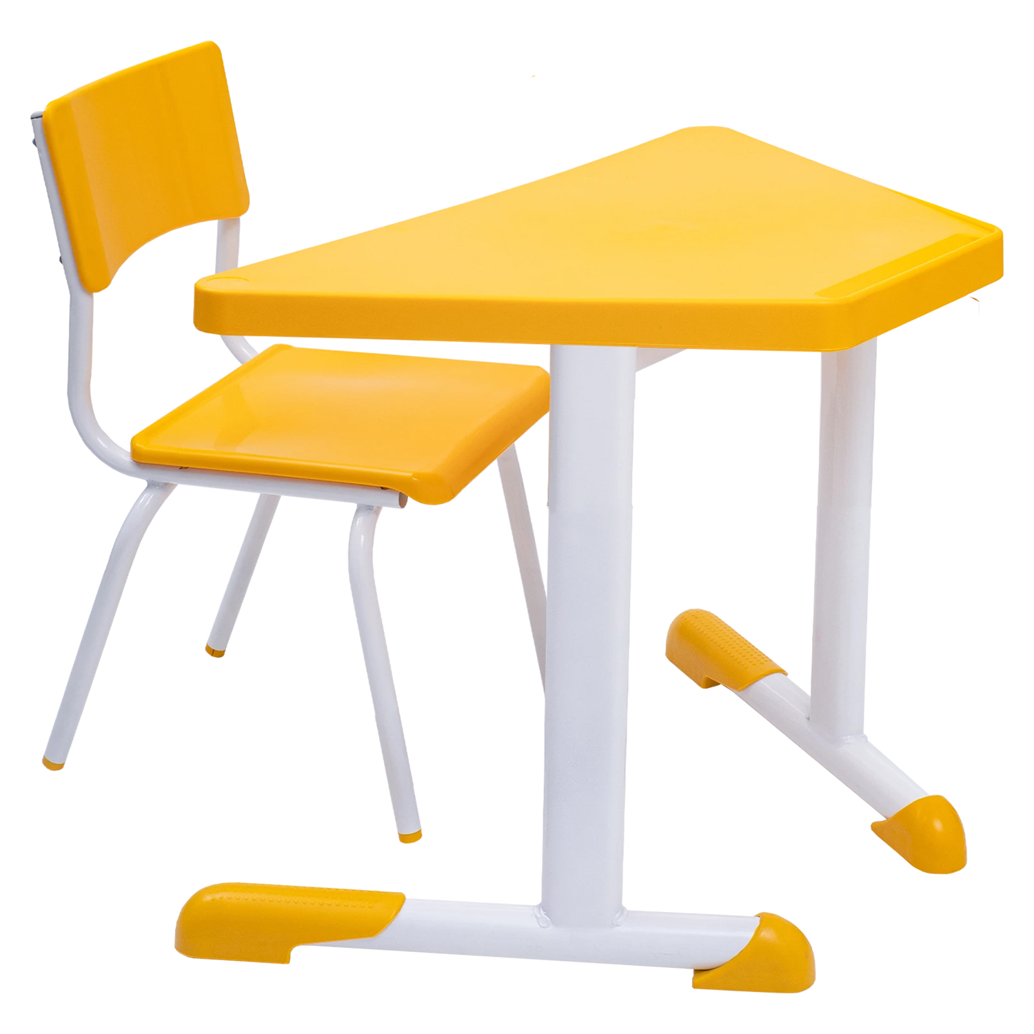 Conjunto Escolar Trapézio (06 Mesas e 06 Cadeiras + Mesa Central) – MATERNAL (01 a 03 ANOS) - Imagem 2