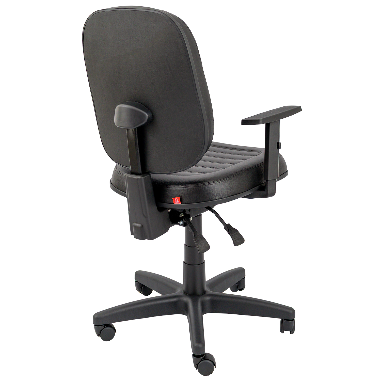 CADEIRA DIRETOR COSTURADA BASE BACK-SYSTEM RODÍZIO PP BRAÇO DIGITADOR SIX - Imagem 3