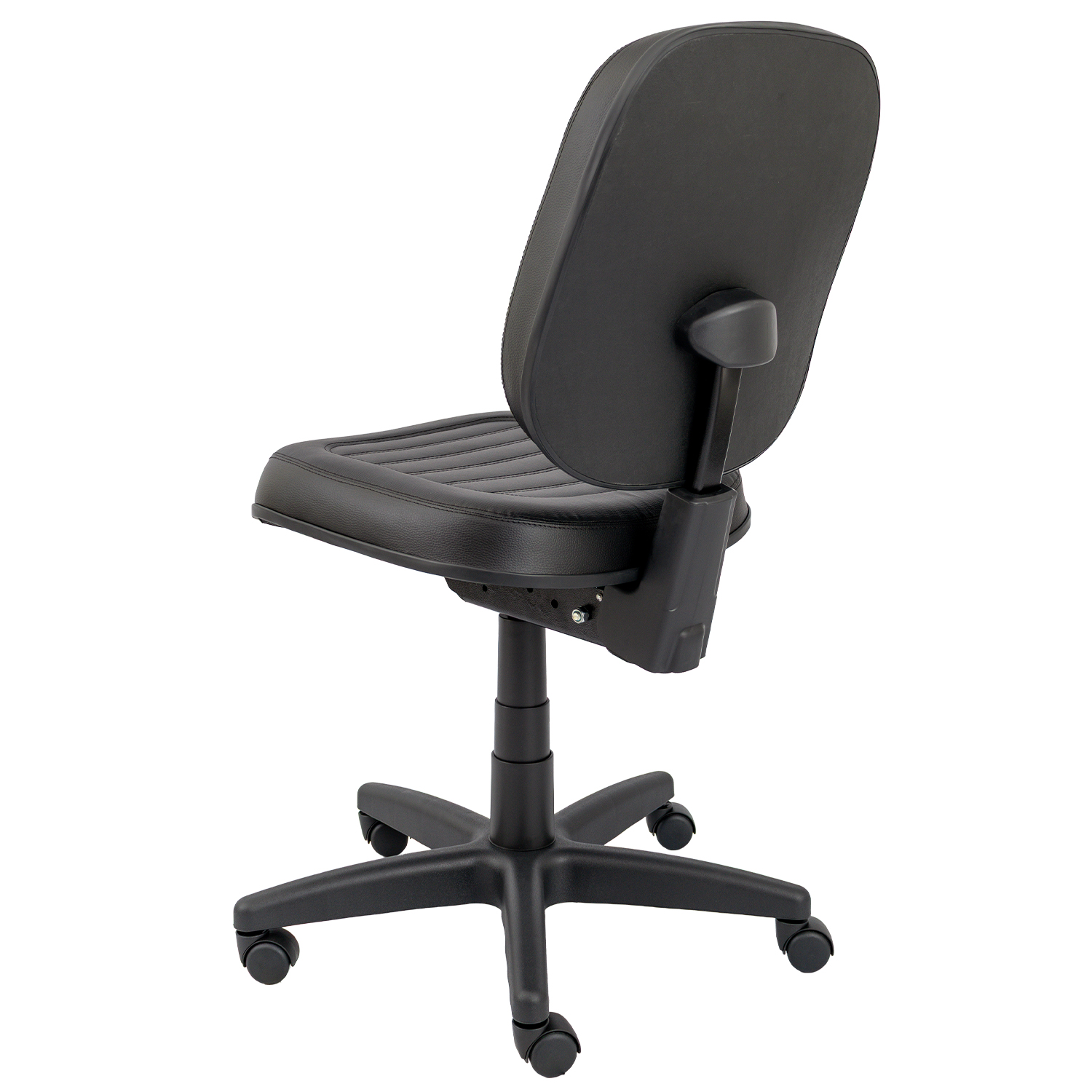 CADEIRA DIRETOR COSTURADA BASE BACK-SYSTEM RODÍZIO PP SEM BRAÇO - Imagem 5