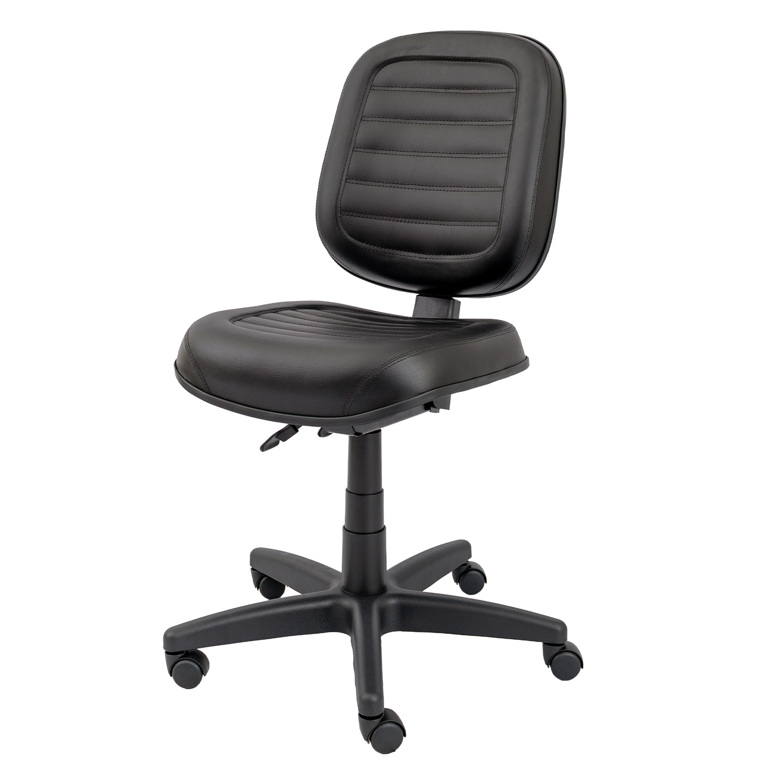 CADEIRA DIRETOR COSTURADA BASE BACK-SYSTEM RODÍZIO PP SEM BRAÇO - Imagem 7
