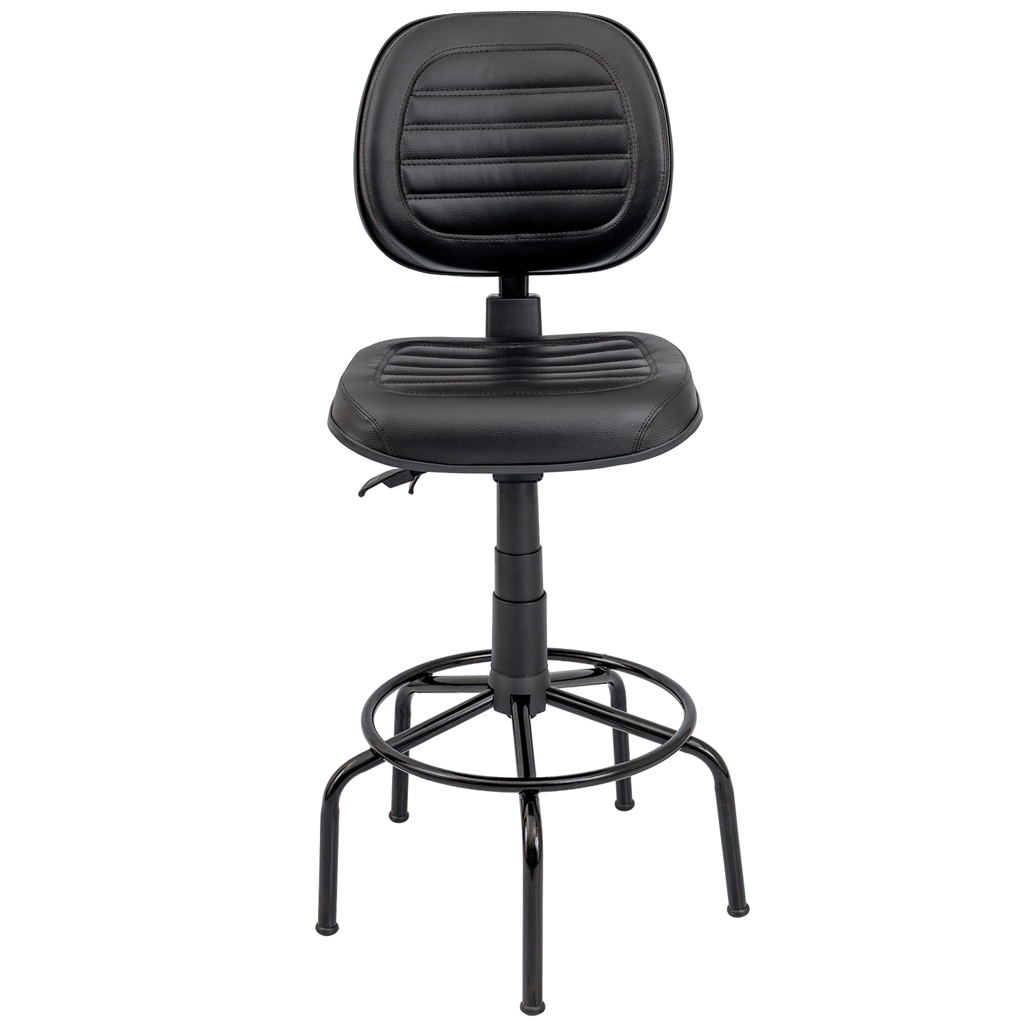 CADEIRA EXECUTIVA COSTURADA - BASE CAIXA ARANHA C/ BACK-SYSTEM - SEM BRAÇO - Imagem 8