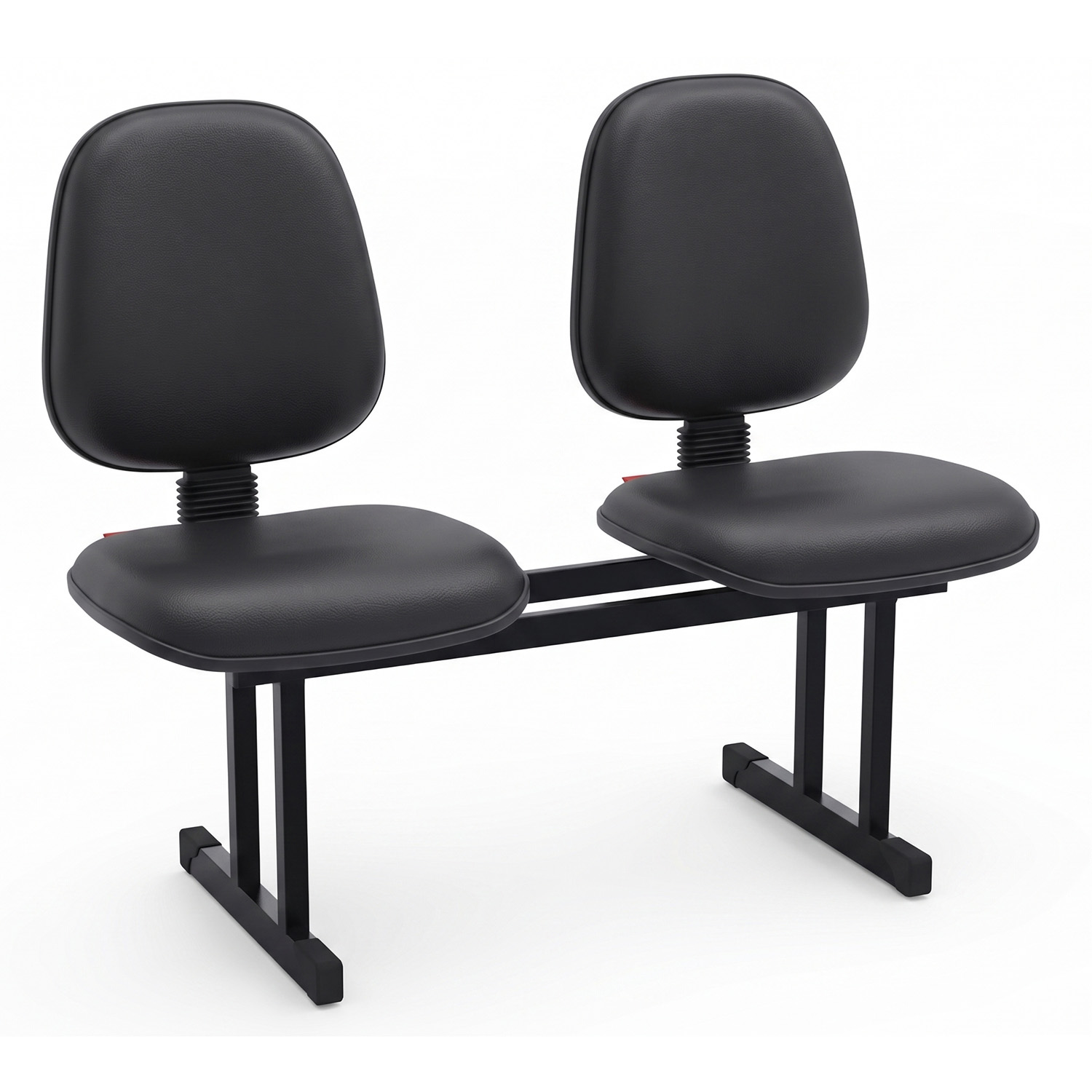 LONGARINA EXECUTIVA ALTA LISA - 02 LUGARES - COURVIN PRETO