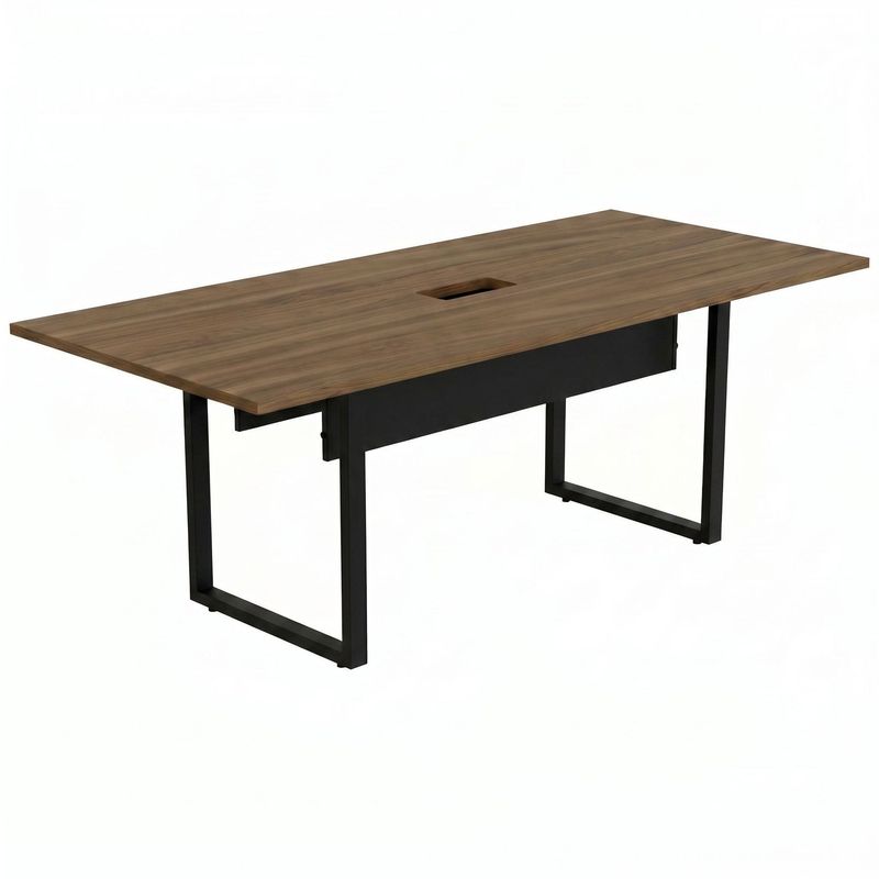 MESA REUNIÃO RETANGULAR 1CX PE QD 200X90 PRIMA 40 - NGM PR (V3) - MEU ESTOQUE GYN